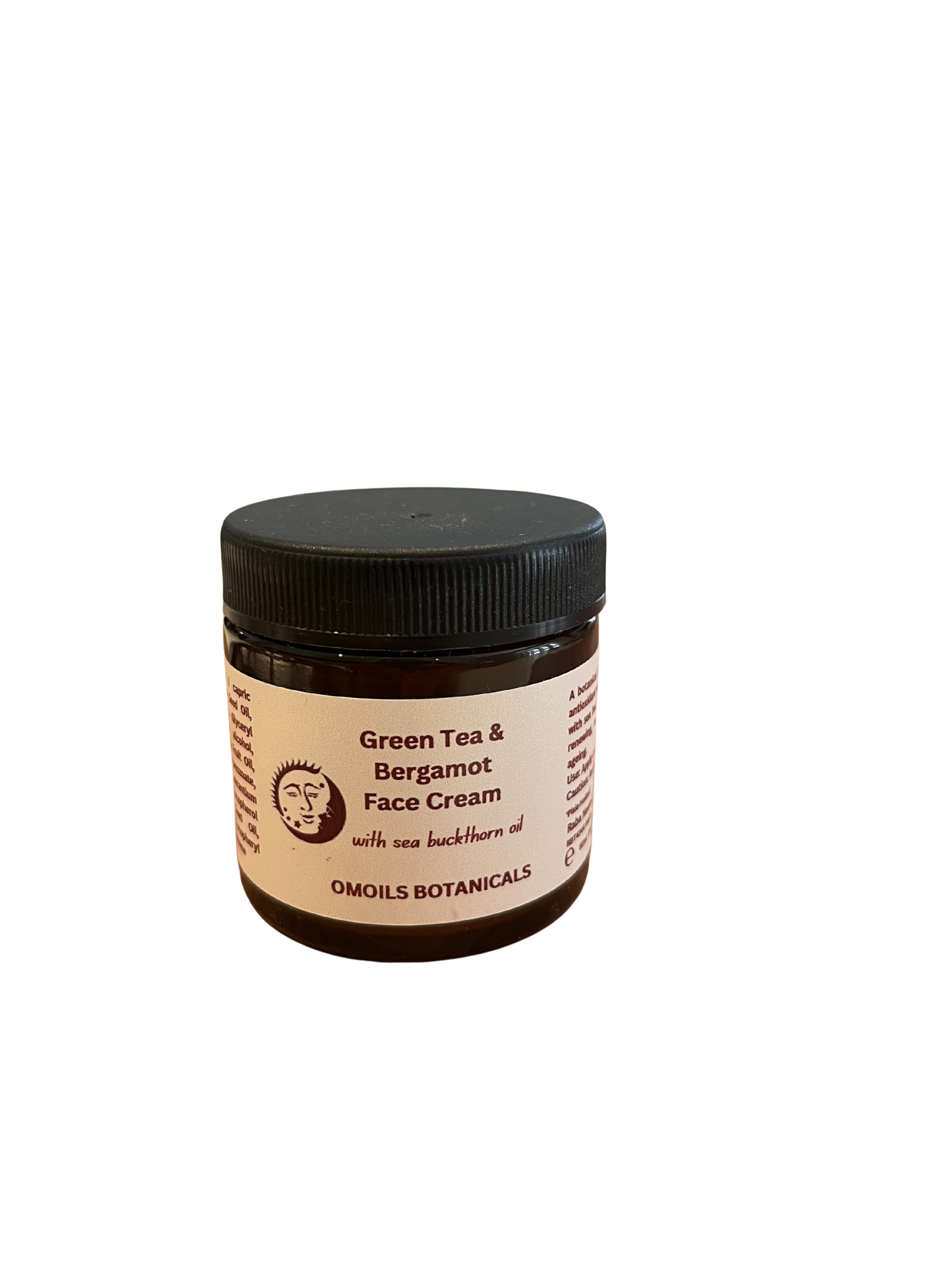 Green Tea & Bergamot Face Cream with Sea Buckthorn Oil